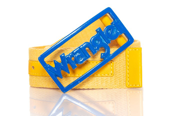 WRANGLER B&Y BELT AMBER YELLOW W0B5687UY 112125549