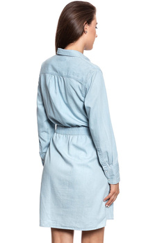 DAMSKA SUKIENKA LEE DENIM DRESS FADED BLUE L50ZBISQ 112111459