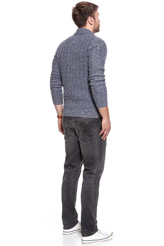 WRANGLER ZIG ZAG CARDIGAN NEW INDIGO W8575R2RQ