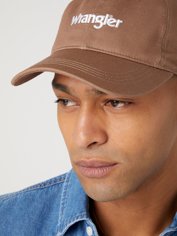 WRANGLER LOGO CAP MĘSKA CZAPKA CAPPUCCINO W0V2U5H36 112335240