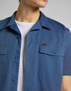 LEE SS CHETOPA SHIRT TWILIGHT BLUE L68POM71 112145433