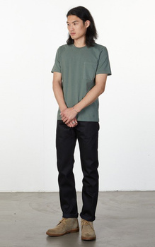 LEE 101 POCKET TEE MĘSKI T-SHIRT LAUREL GREEN L90BBMRC 112124068