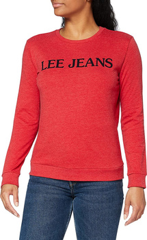 BLUZA DAMSKA LEE LOGO SWS WRAP RED L36IHDKG 112107868