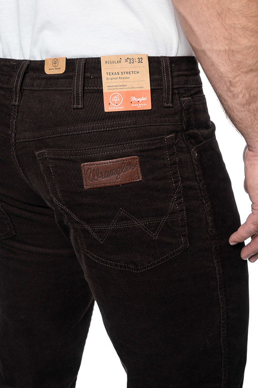 WRANGLER TEXAS STRETCH DARK TEAK W121N9135