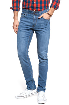 SPODNIE MĘSKIE MUSTANG SPODNIE MĘSKIE Jeans Bosten Slim Fit Fresh Blue 1007660 5000 602