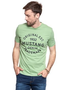 MUSTANG T SHIRT Logo T-Shirt MISTLETOE 1007561 6206