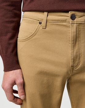 MESKIE SPODNIE  WRANGLER LARSTON TIGERS EYE 112371642