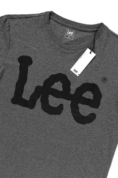 LEE T SHIRT LOGO TEE DARK GREY MELE L62AAI06 112114433
