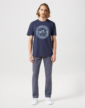 WRANGLER MĘSKIE SPODNIE MATERIAŁOWE GREENSBORO TURBULENCE 112350801