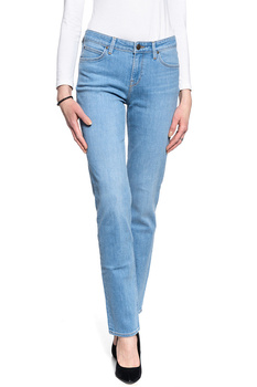 LEE MARION STRAIGHT DAMSKIE SPODNIE JEANSOWE MID LINA L301OPSR 112139755