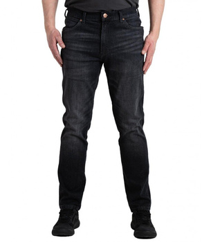 WRANGLER LARSTON MĘSKIE SPODNIE JEANSOWE JEANSY FADED BLACK W18SEHXV6 112337510