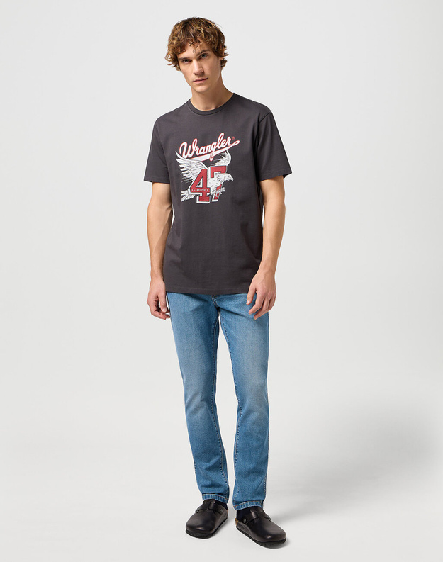 WRANGLER LARSTON MĘSKIE SPODNIE JEANSOWE JEANSY DŻINSY STRIDE 112350653 W18S018020