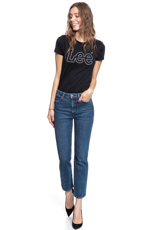 WRANGLER RETRO-STRAIGHT DAMSKIE SPODNIE JEANSOWE DEEP OCEAN W238WB86X 112127886