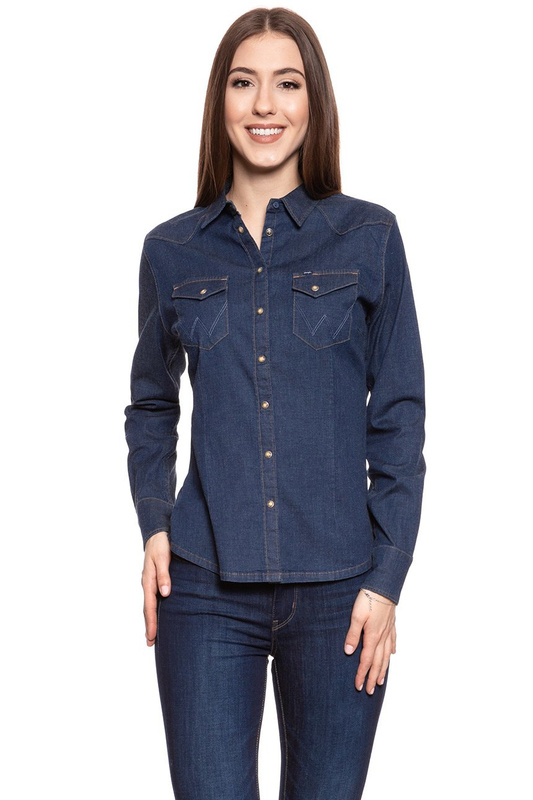 WRANGLER SLIM WESTERN DARK INDIGO W51473V1E