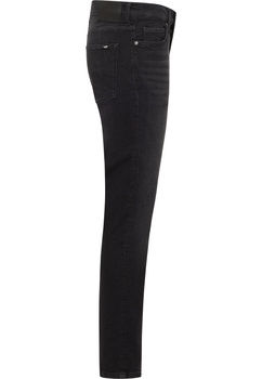 Męskie Spodnie Jeansowe Mustang Style Frisco Skinny Denim Black 1016306 4000 803