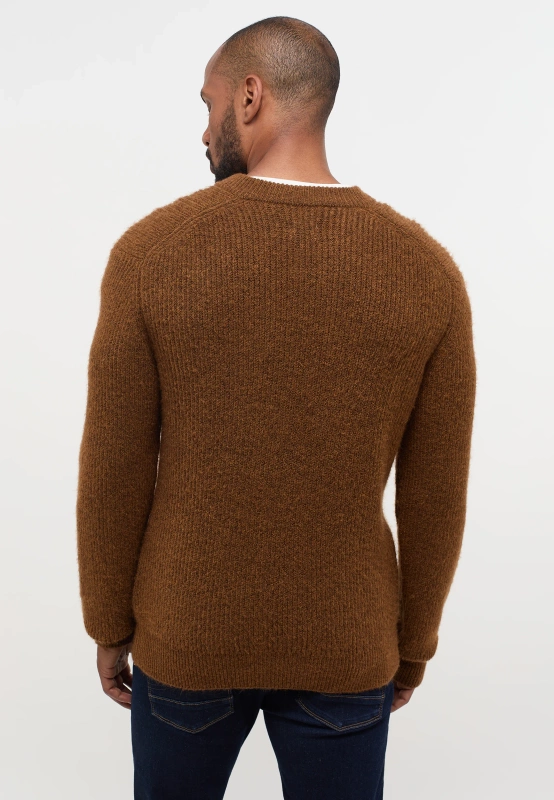 Męski Sweter Mustang Style Emil C Henley Rubber 1014118 3161 