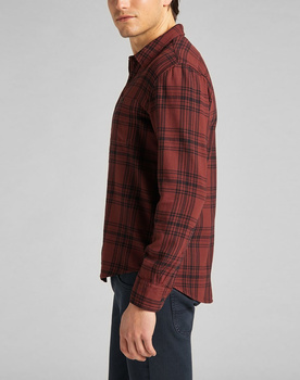 LEE LEESURE SHIRT MĘSKA KOSZULA FIRED BRICK L66NMDTM 112140564