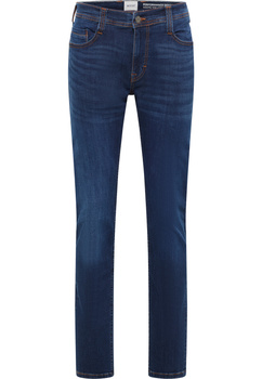 Męskie Spodnie Jeansowe Mustang Style Oregon Slim Denim Blue 1016318 5000 902