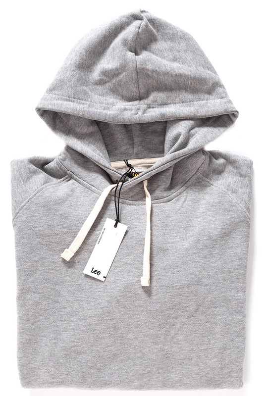 LEE PULLOVER HOODIE GREY MELE L82LUB37
