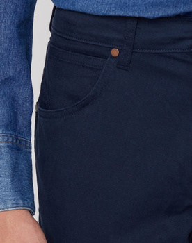 MĘSKIE SPODNIE JEANSOWE WRANGLER GREENSBORO NAVY W15QW3114 112127107