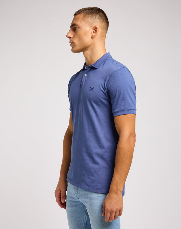 LEE MĘSKA KOSZULKA JERSEY POLO SURF BLUE 112349967 LM36017255