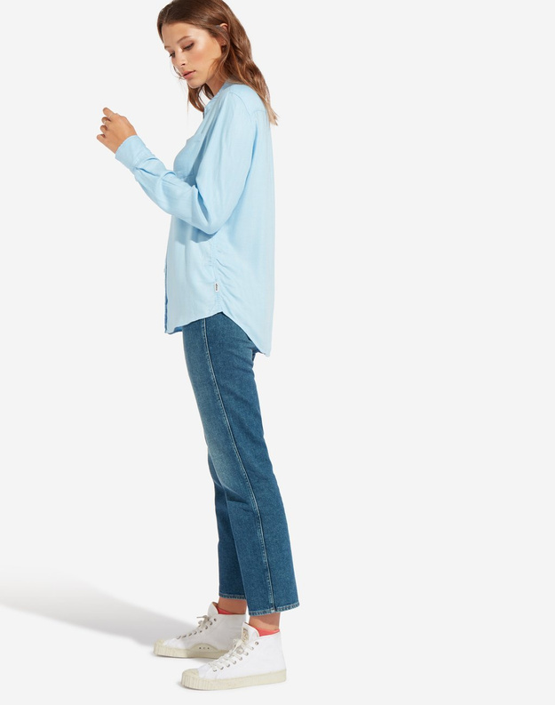 DAMSKA KOSZULA WRANGLER 1PKT SHIRT CERULEAN W5241LZVT 112129363