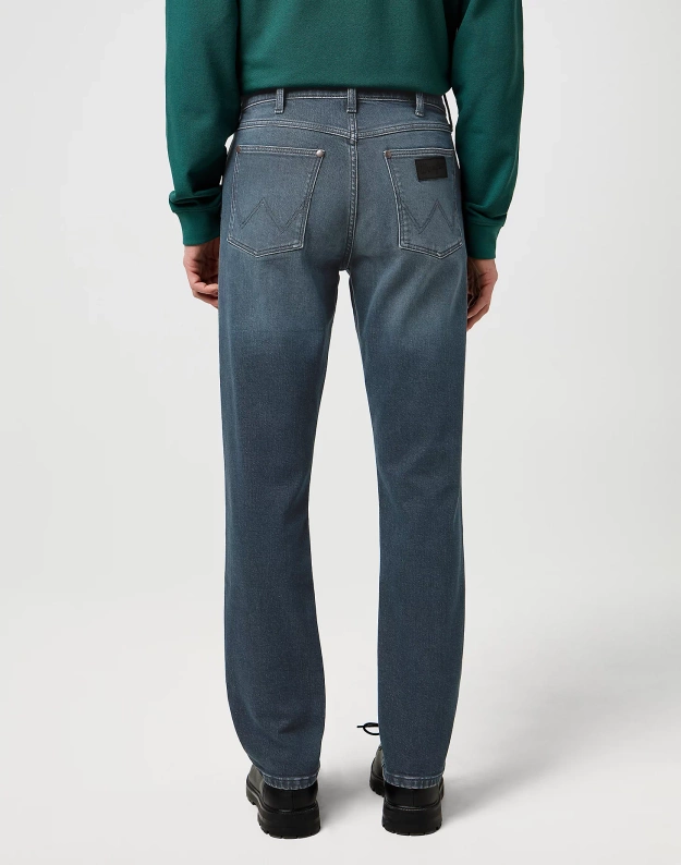 MESKIE SPODNIE WRANGLER LARSTON OCEAN STORM 112371027