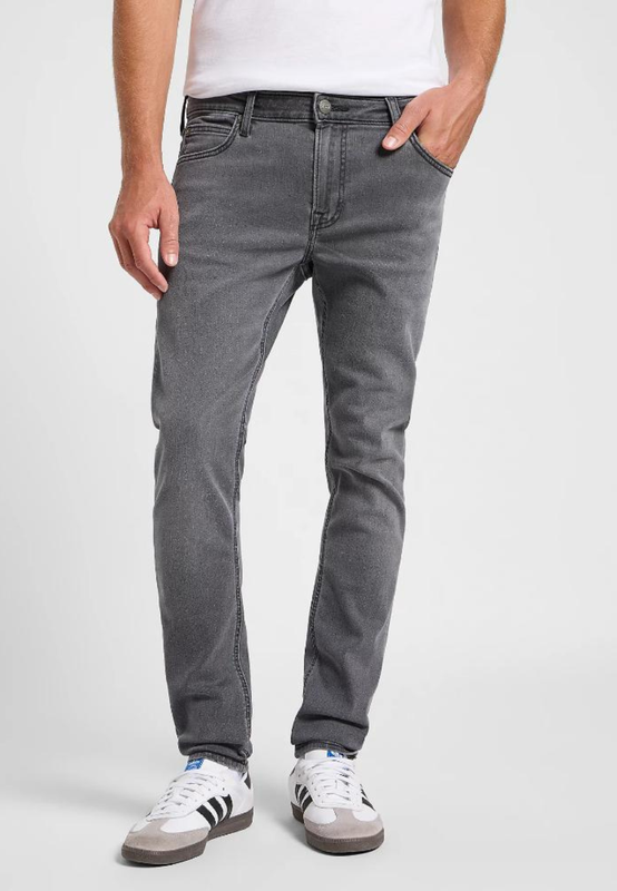 MESKIE SPODNIE LEE MALONE GREY DARKNESS 112365748