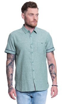 MĘSKA KOSZULA MATERIAŁOWA MUSTANG CHRIS LINEN SHIRT 1009579 6398