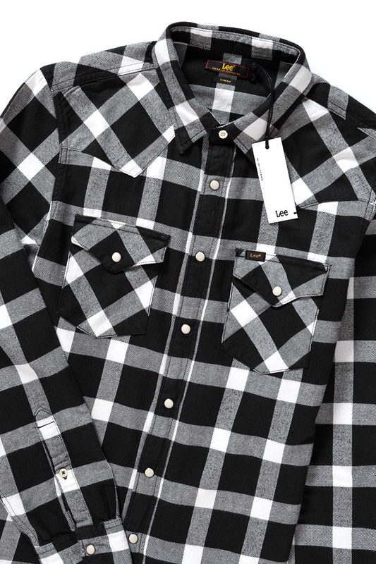 KOSZULA LEE WESTERN SHIRT PITCH BLACK L643ZCEM 112115448