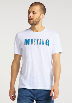 MĘSKI T-SHIRT MUSTNAG Alex LOGO Tee general White general 1009516 2045