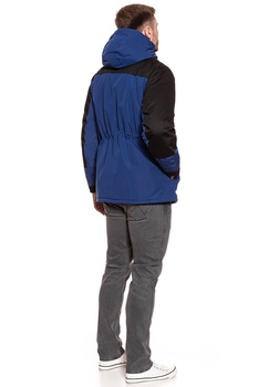 KURTKA ZIMOWA WRANGLER PARKA BLUE DEPTHS W4B6XPXJY 112129090