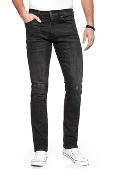 SPODNIE MĘSKIE WRANGLER SPENCER GRUNGE BLACK W16ANK20W 112127233