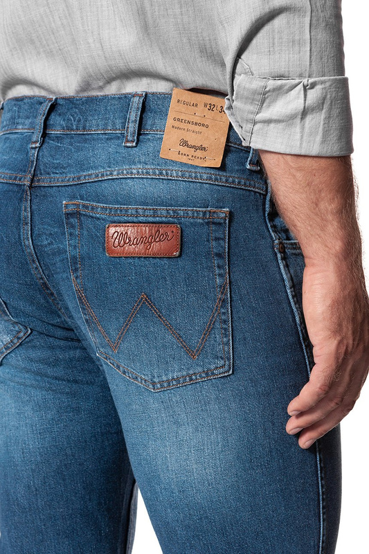 WRANGLER GREENSBORO BLUE FLAX W15QAV93Z
