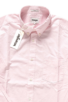 KOSZULA WRANGLER LS 1PKT BUTTON DOWN PEPPA PINK W58833NU6 112129605