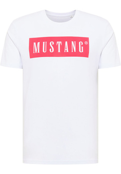 3PAK MUSTANG STYLE ALEX C LOGO TEE MĘSKI T-SHIRT KOSZULKI NADRUK CZARNY BIAŁY SZARY 1013223