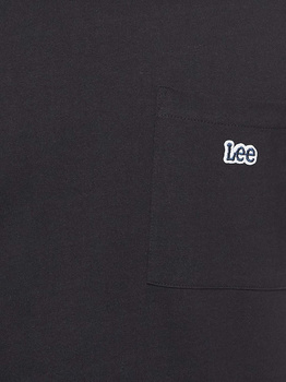 MĘSKI T-SHIRT LEE AUTHENTIC PKT TEE BLACK L64USW01 112115929