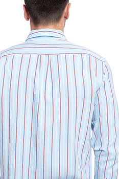 KOSZULA MĘSKA WRANGLER LS 1PKT BUTTON DOWN CERULEAN BLUE W5A34SXVT 112130013