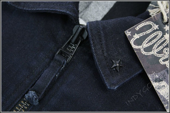 DAMSKA KURTKA JEANSOWA WRANGLER ADVANCED FLAT JACKET W440QC072      $    