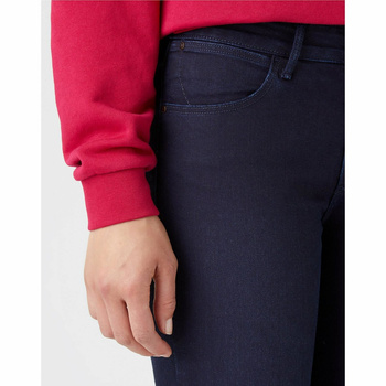 DAMSKIE SPODNIE JEANSOWE WRANGLER SKINNY COSMIC DUST W28KFI31J 112144780