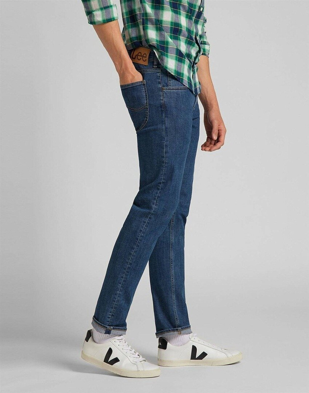 LEE DAREN ZIP FLY MĘSKIE SPODNIE JEANSOWE JEANSY MID STONE WASH L707NLWL 112118300