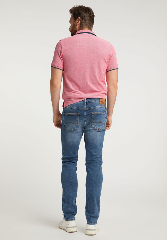 MUSTANG TRAMPER TAPERED MĘSKIE SPODNIE JEANSOWE JEANSY DENIM BLUE 1010166 5000 703