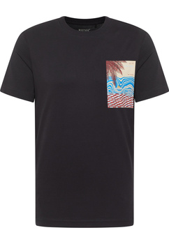 Męski T-Shirt Mustang Style Austin Jet Black 1016270 4188