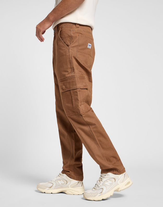 MESKIE SPODNIE MATERIAŁOWE LEE CARGO PANT BURLWOOD 112364175