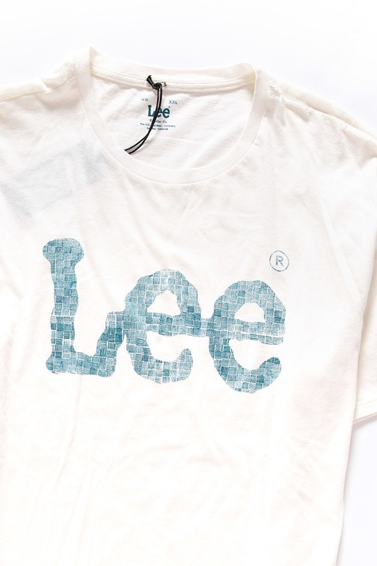 LEE T SHIRT LOGO TEE CLOUD DANCER L62OAIHA