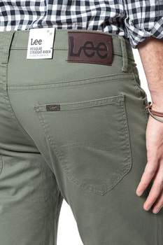 LEE SPODNIE MĘSKIE DAREN ZIP FLY LICHEN GREEN L707LA82 SAMPLE 112118251