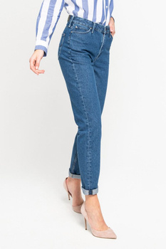 SPODNIE DAMSKIE LEE MOM STRAIGHT BLUE L32IGAEF 112107552