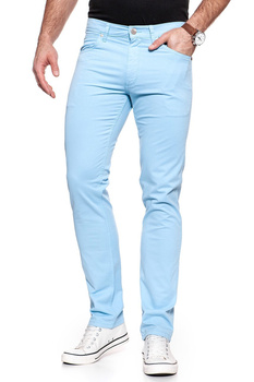 WRANGLER SPODNIE MĘSKIE GREENSBORO LIGHT BLUE W15QRU25N 112127056