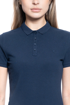 DAMSKA KOSZULKA POLO WRANGLER POLO NAVY W7Q1K4114 112132073