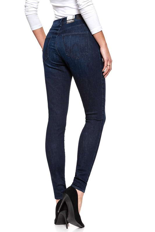 WRANGLER SUPER HIGH SKINNY TAINTED BLUE W27WSZ21H 112128196